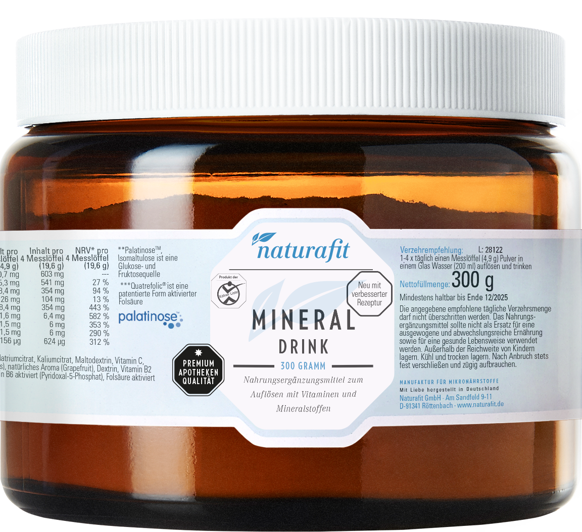 NATURAFIT Mineraldrink Granulat